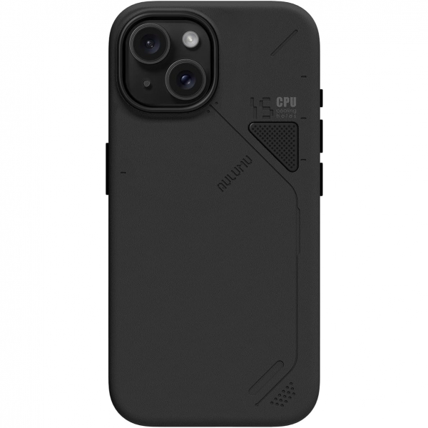 Aulumu A15 iPhone 15 Manyetik Klf -Black