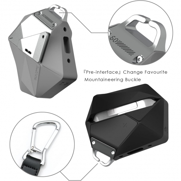 Aulumu A09 AirPods Pro 1/2.Nesil Klf-Black