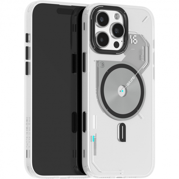 Aulumu Apple iPhone 16 Pro Max A16 Klf -Touch Translucent White