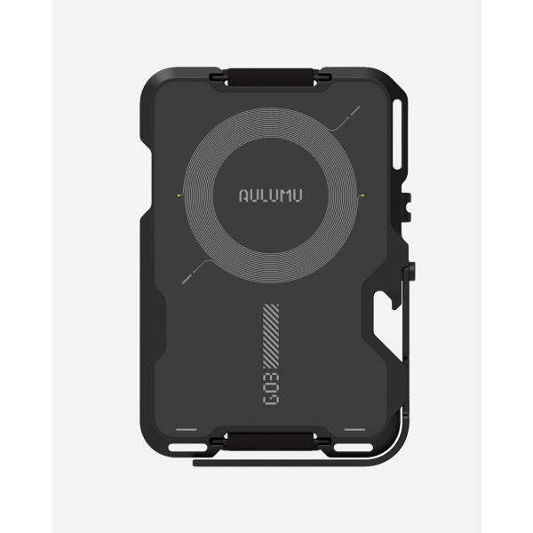 Aulumu G03 Standl Manyetik Kart Tutucu-Carbon Fiber 