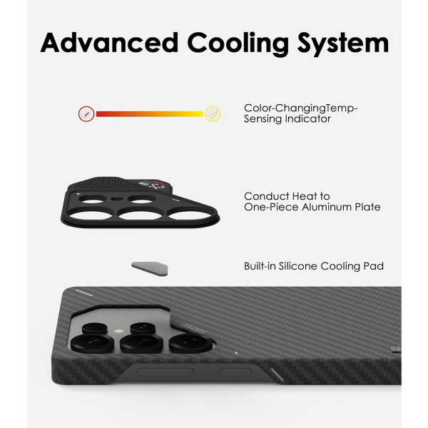 Aulumu Galaxy S25 Ultra Aramid Fiber Klf 