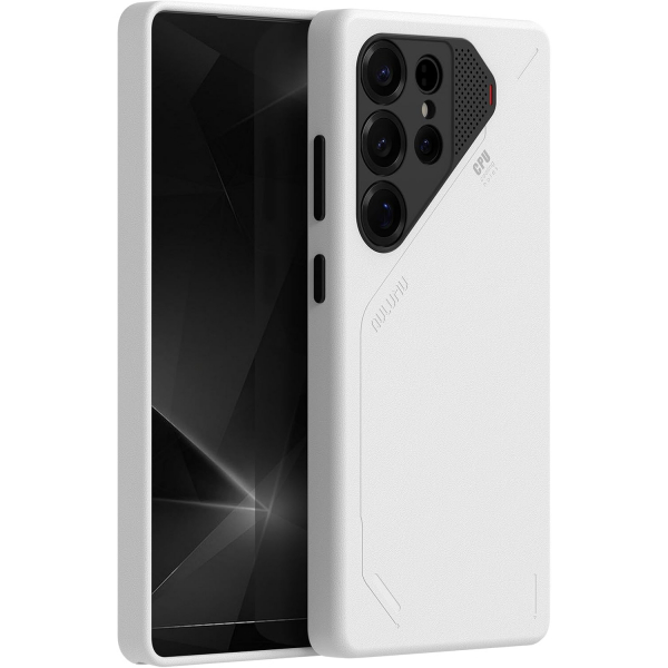Aulumu Samsung Galaxy S25 Ultra Deri Klf -White