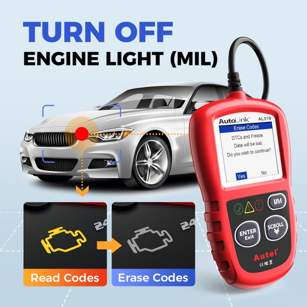 Autel AL319 Professional OBD2 Ara� Tan� Cihaz�