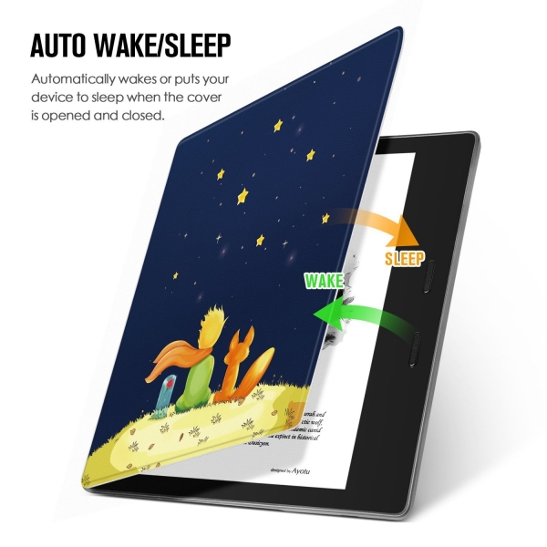Ayotu Kindle Oasis K�l�f (7 in�)-The Boy and Fox