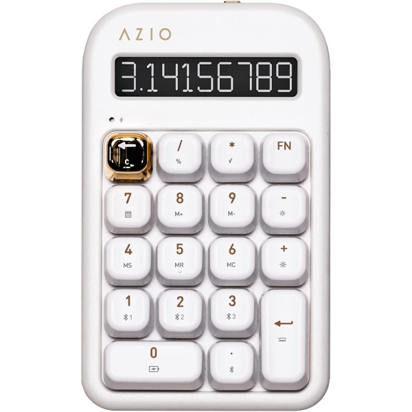 Azio IZO Wireless Mekanik Sayısal Tuş Takımı-White Blossom