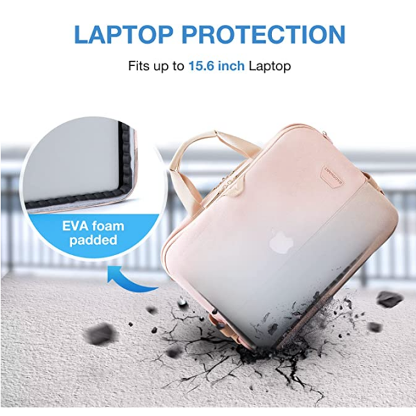 BAGSMART Laptop antas (15.6 in)-Pink