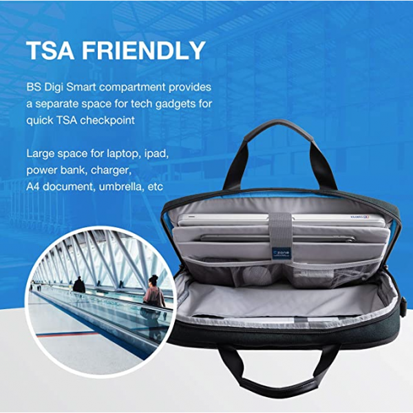 BAGSMART Laptop �antas� (15.6 in�)-Dark Black