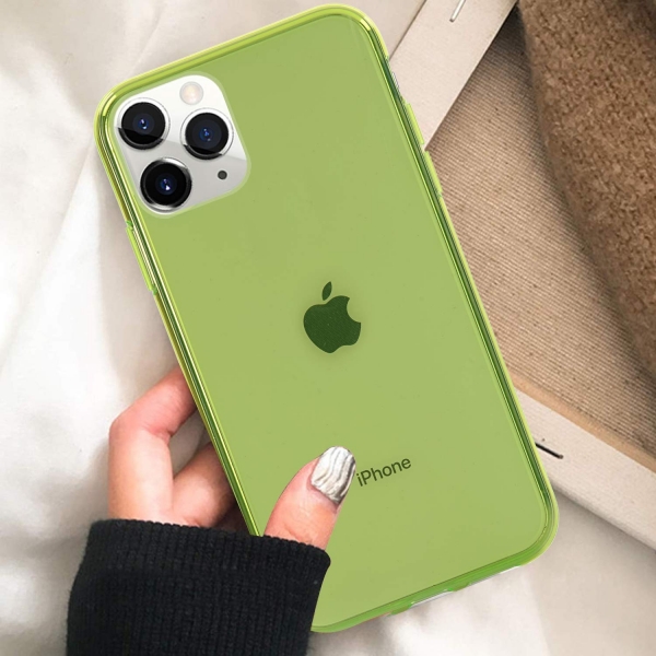 BAISRKE iPhone 11 Pro Silikon Klf-Green