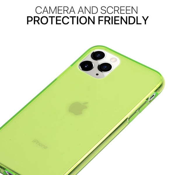 BAISRKE iPhone 11 Pro Max Silikon Klf-Green