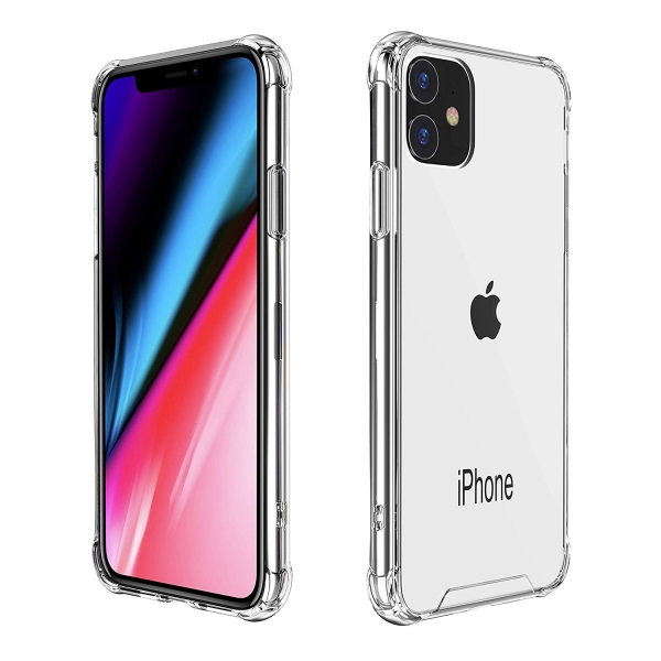 BAISRKE iPhone 11 Bumper K�l�f-Transparent Clear