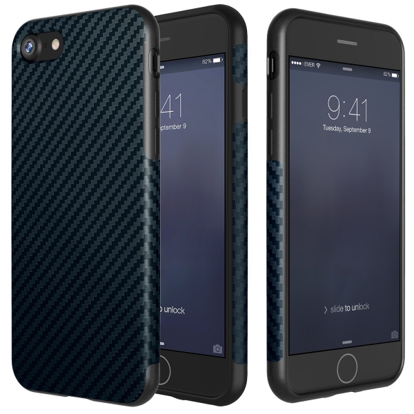BASSTOP iPhone 7 Hybrid Klf-Navy Blue