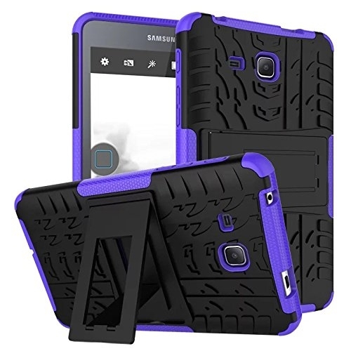 BAUBEY Samsung Galaxy Tab A6 Rugged Armor K�l�f (7 in�)-Purple