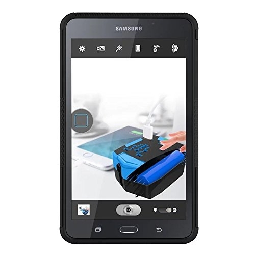 BAUBEY Samsung Galaxy Tab A6 Rugged Armor K�l�f (7 in�)-Black