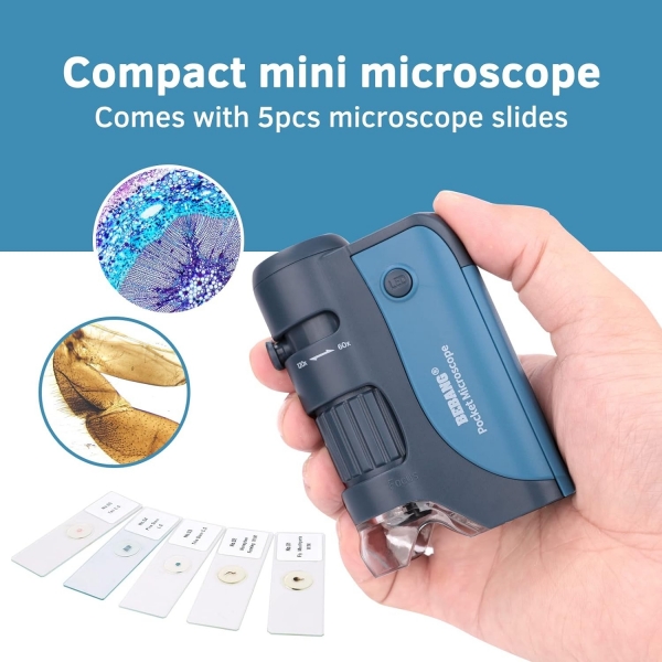 BEBANG Led Ikl Mini Mikroskop