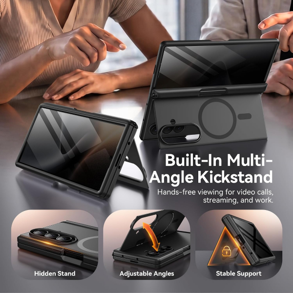 BERFY Galaxy Z Fold 8 Ultra MagSafe Filtreli K�l�f-Jet