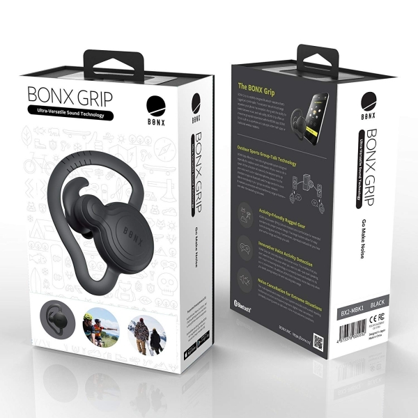 BONX Grip Kablosuz Kancal Bluetooth Kulaklk-Green