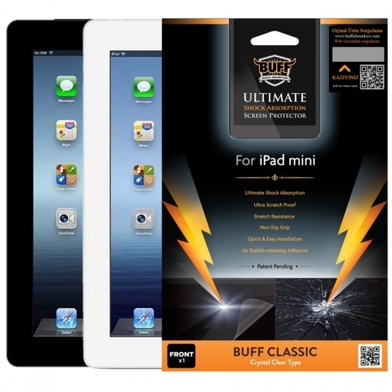 BUFF Apple iPad Mini 2/3 Darbe Emici Ekran Koruyucu Film