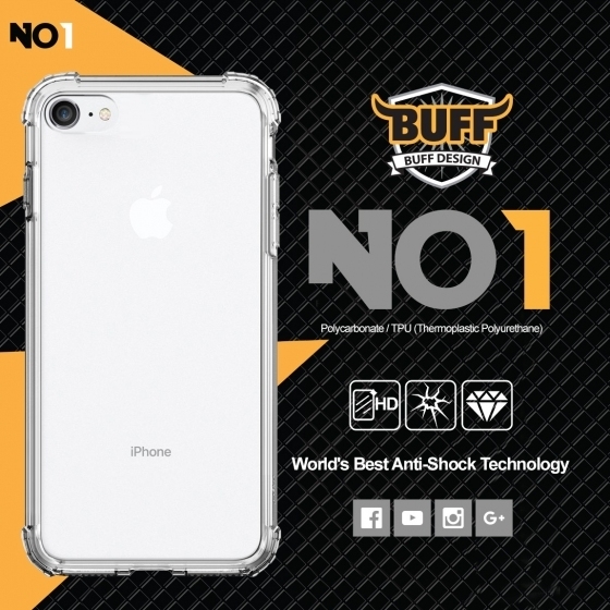 BUFF Apple iPhone 7 No 1 Klf-Crystal Clear