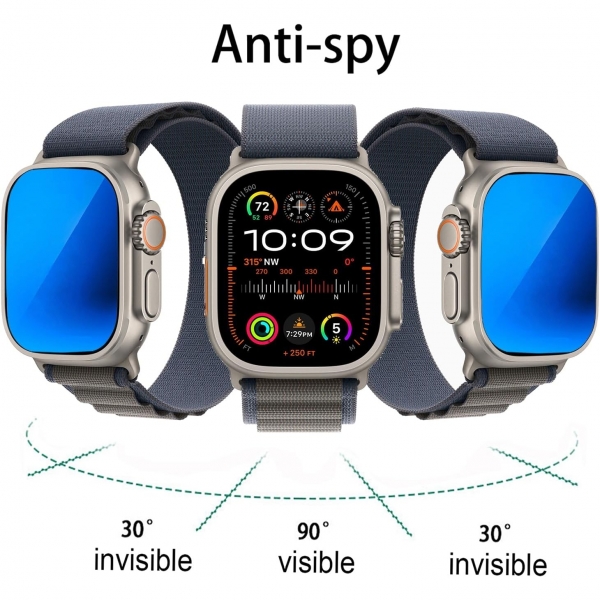 BWEDXEZ Apple Watch Ultra 2.Nesil Renkli Ekran Koruyucu-Blue