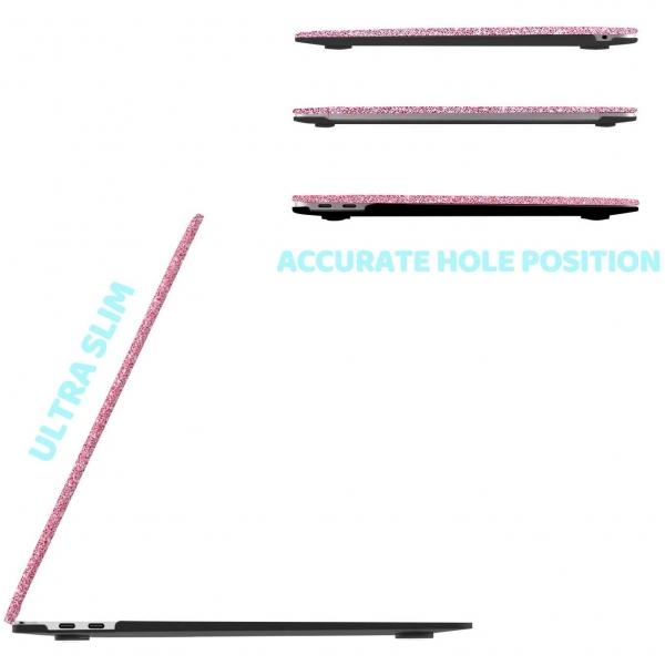BELK MacBook Air Crystal Hard Klf (13 in) (M1)-Rose Pink