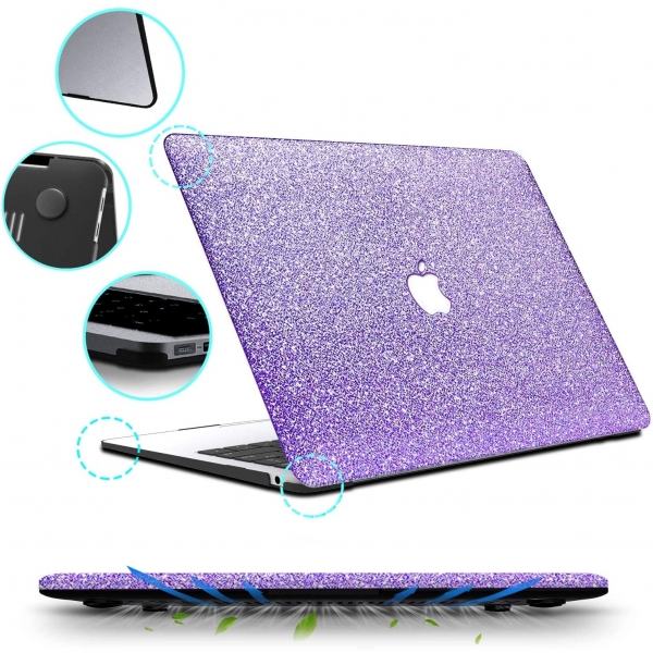 BELK MacBook Air Crystal Hard Klf (13 in) (M1)-Purple
