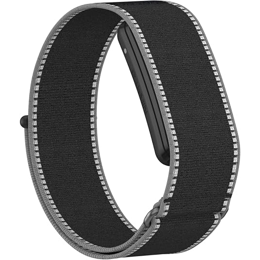 BandSmith Garmin CIRQA Uyumlu �rg� Naylon Kay��-Midnight Black