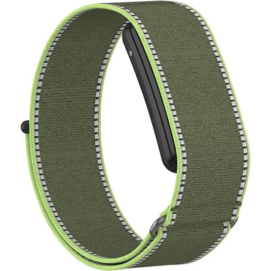 BandSmith Garmin CIRQA Uyumlu �rg� Naylon Kay��-Neon Green