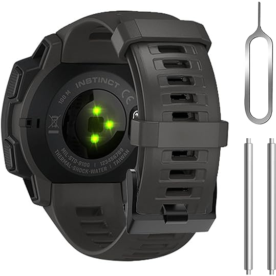 Bandkids Silikon Garmin Instinct 2 Kay -Black 1