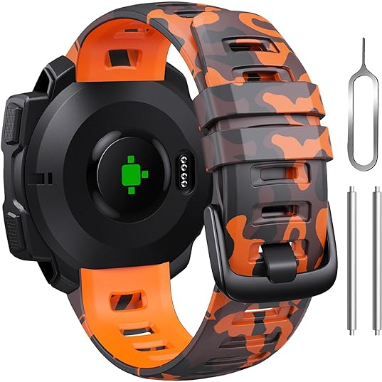 Bandkids Silikon Garmin Instinct 2 Kay -Orange