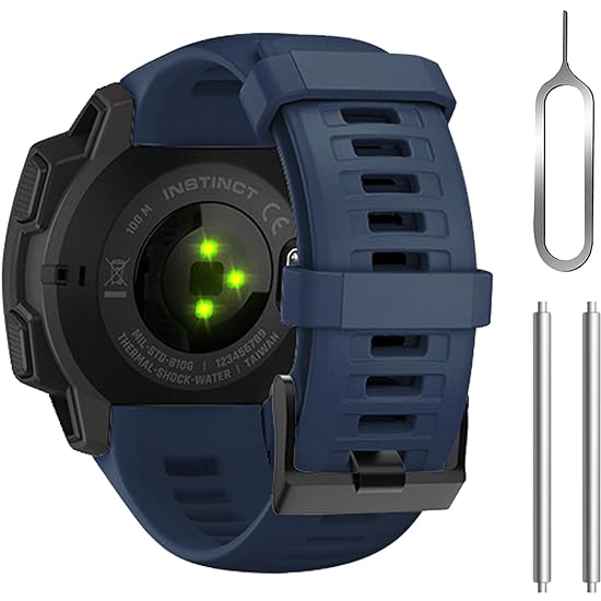 Bandkids Silikon Garmin Instinct 2 Kay -Midnight Blue