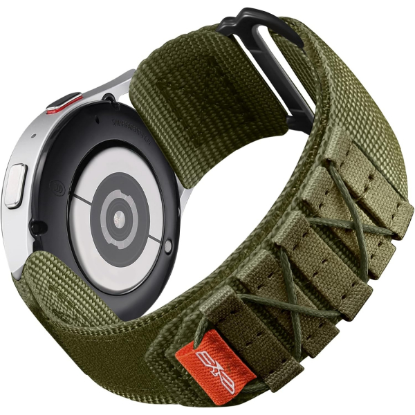 Bandleti Galaxy Watch Askeri Naylon Spor Kay�� 20mm (L)-Army Green