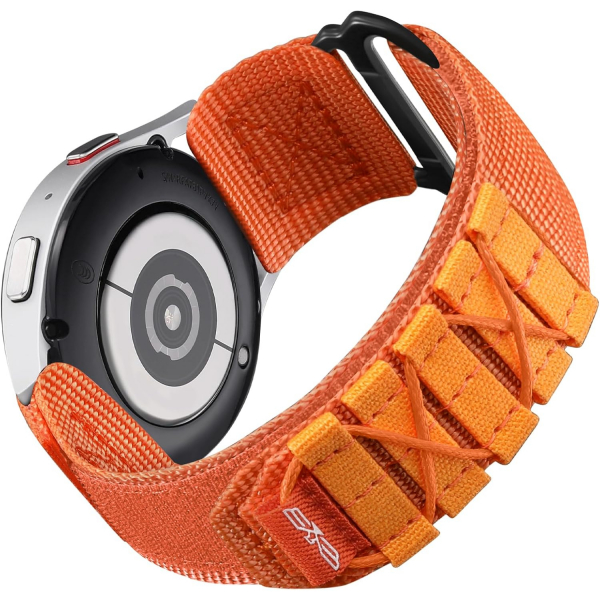 Bandleti Galaxy Watch Askeri Naylon Spor Kay�� 20mm (M)-Orange