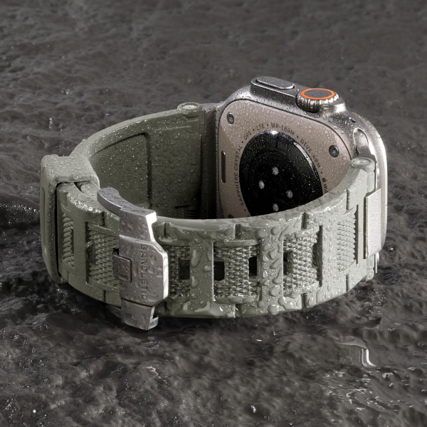 Bandletic Apple Watch Ultra 1/2.Nesil 49mm Kay-Platinium Grey
