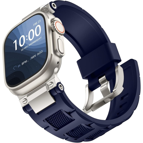 Bandletic Apple Watch Ultra 1/2.Nesil 49mm Kay-Navy Blue