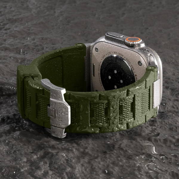 Bandletic Apple Watch Ultra 1/2.Nesil 49mm Kay-Army Green