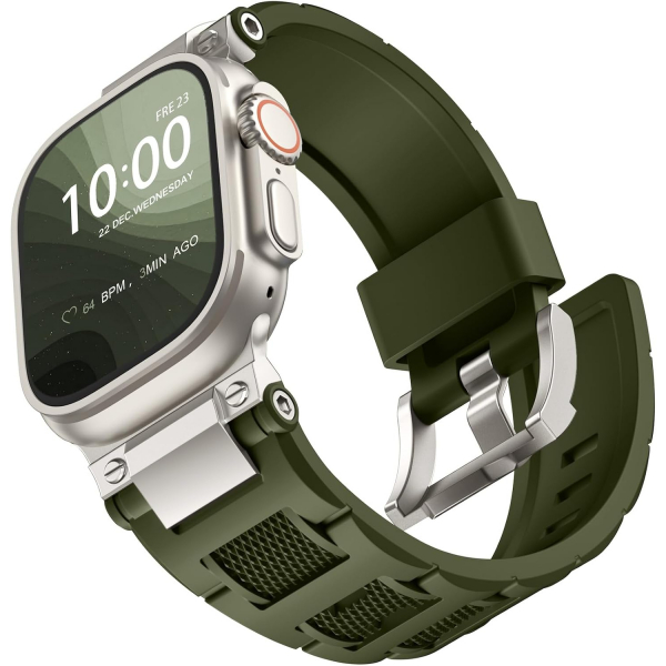 Bandletic Apple Watch Ultra 1/2.Nesil 49mm Kay-Army Green