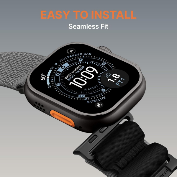 Bandletic Apple Watch Tactical Sportif Kay�� (Large)-Gray