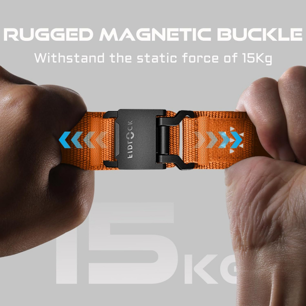 Bandletic Apple Watch 10 46mm Fdlock Kay-Orange