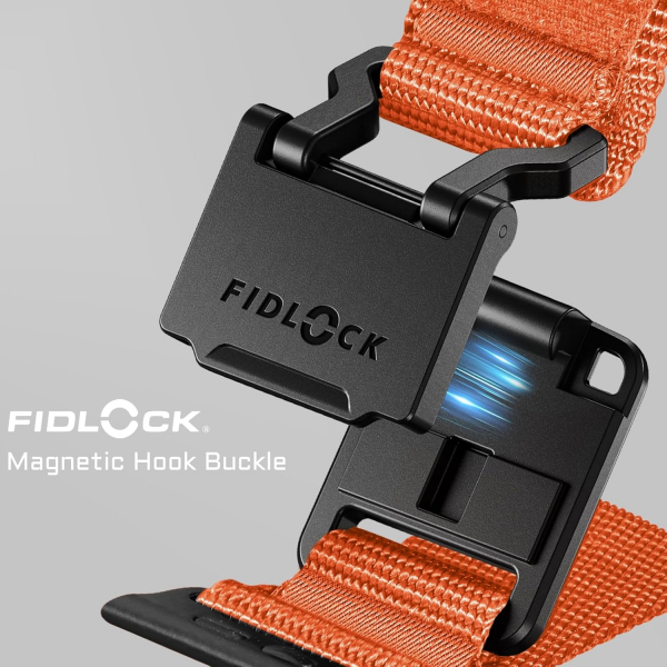 Bandletic Apple Watch 10 46mm Fdlock Kay-Orange