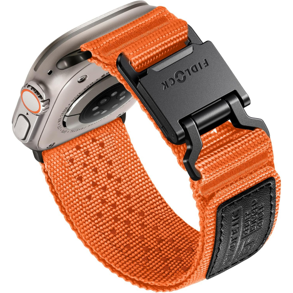 Bandletic Apple Watch 10 46mm Fdlock Kay-Orange