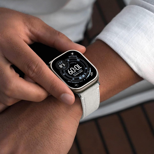 Bandletic Apple Watch 11 S�et Deri Kay��-Starlight