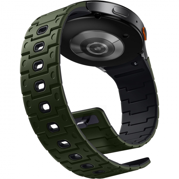 Bandletic Galaxy Watch 20mm Manyetik Silikon Kay��-Green/Black