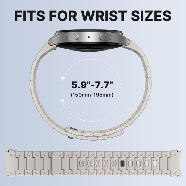 Bandletic Galaxy Watch 20mm Manyetik Silikon Kay��-Starlight