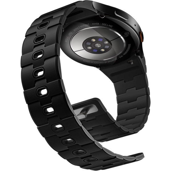 Bandletic Galaxy Watch 7 Manyetik Silikon Kay��-Black