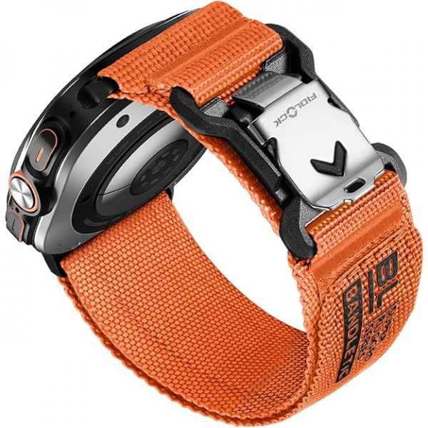 Bandletic Galaxy Watch Ultra 47mm Naylon Kay-Orange