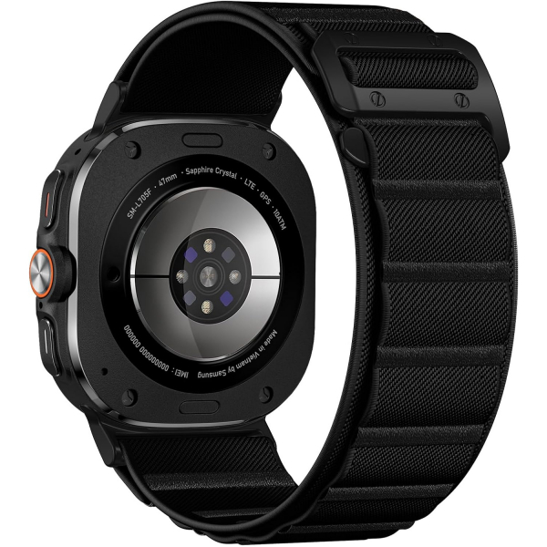 Bandletic Galaxy Watch Ultra 2/1 47mm Naylon Kay��-All Black