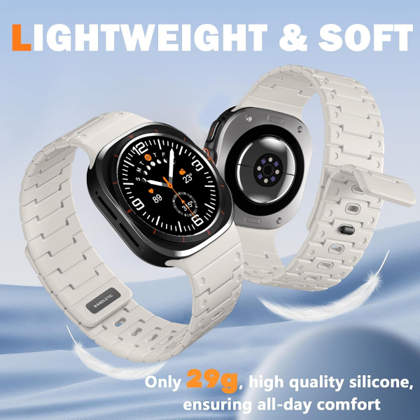 Bandletic Galaxy Watch Ultra 2/1 47mm Silikon Kay��-Starlight