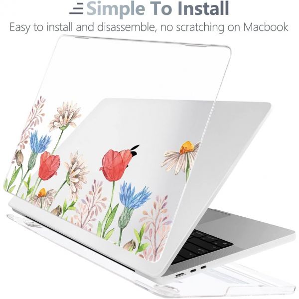 Batianda MacBook Air M4 Klf (13 in)-Flowers
