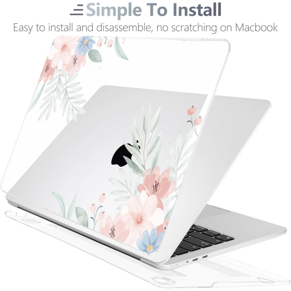 Batianda MacBook Air M4 Klf (15 in)-Watercolor Floral