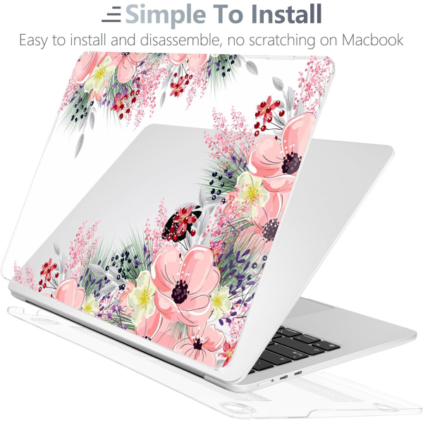 Batianda MacBook Air M4 Klf (15 in)-Floral